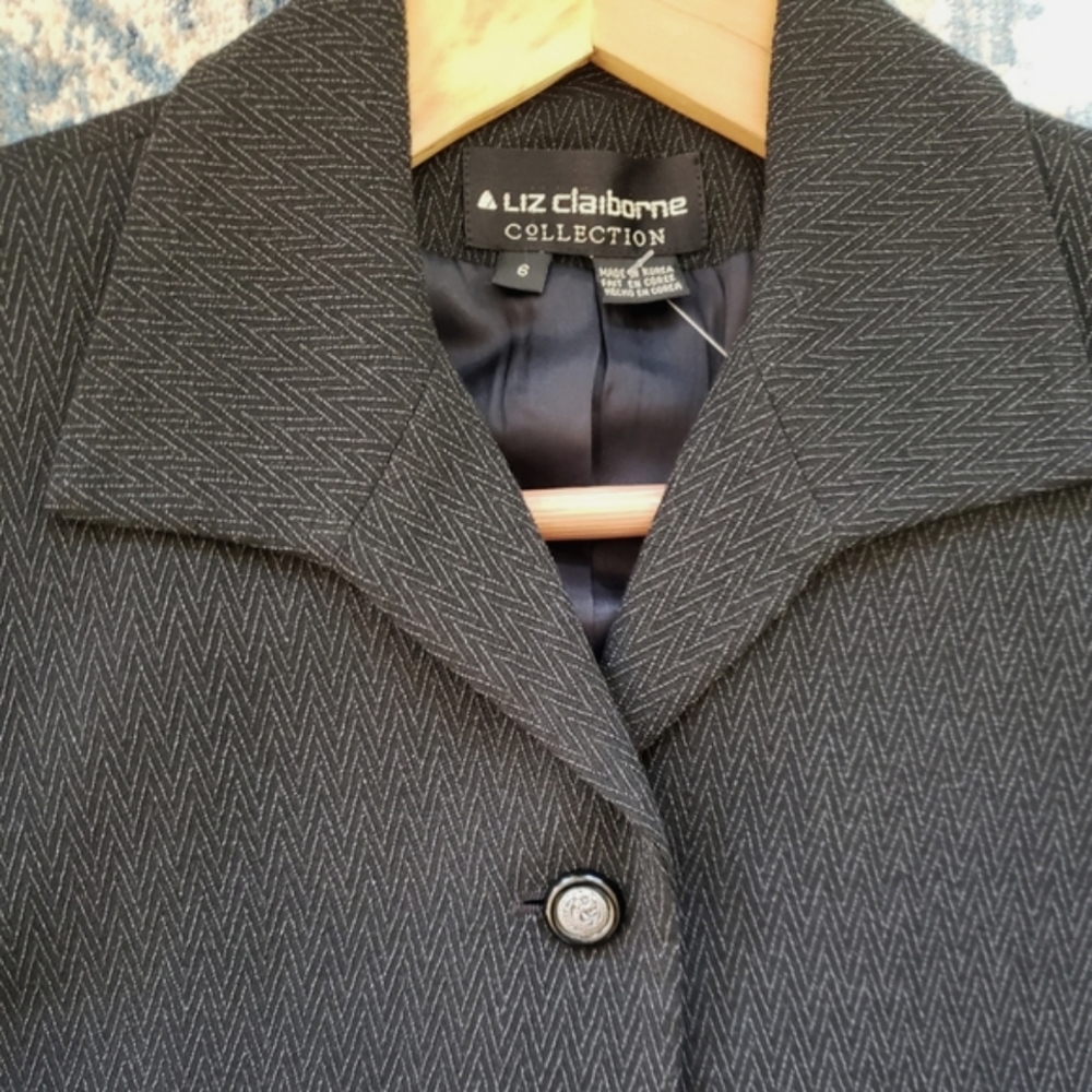 Vintage Liz Claiborne Collection Wool Blend Blazer NWT